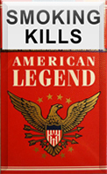 American Legend Red Cigarettes