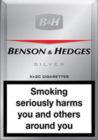 Benson & Hedges Silver Cigarettes