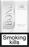 Bond Compact Silver Cigarettes