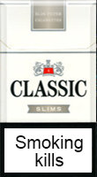 Classic Slims Silver Cigarettes Classic Slims Silver Cigarettes
