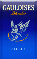 Gauloises Blondes Blue Cigarettes