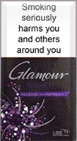 Glamour Secret Release and Refresh (Violet) Cigarettes