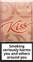 Kiss Super Slims Jolly (Strawberry) 100s Cigarettes