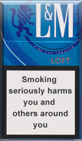 L&M Loft Blue Cigarettes