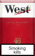 West Red Cigarettes