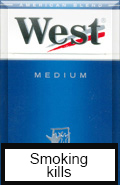 West Rich Blue Cigarettes